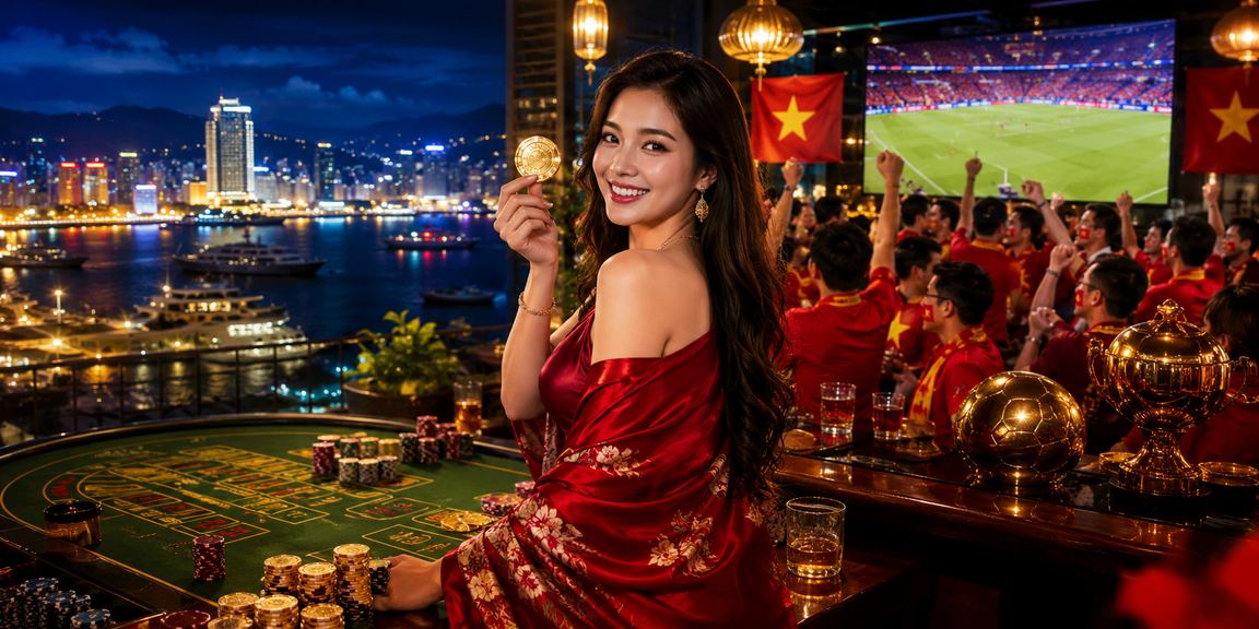 Người chơi tại Nha Trang theo dõi phân tích baccarat live trên điện thoại bên bờ biển