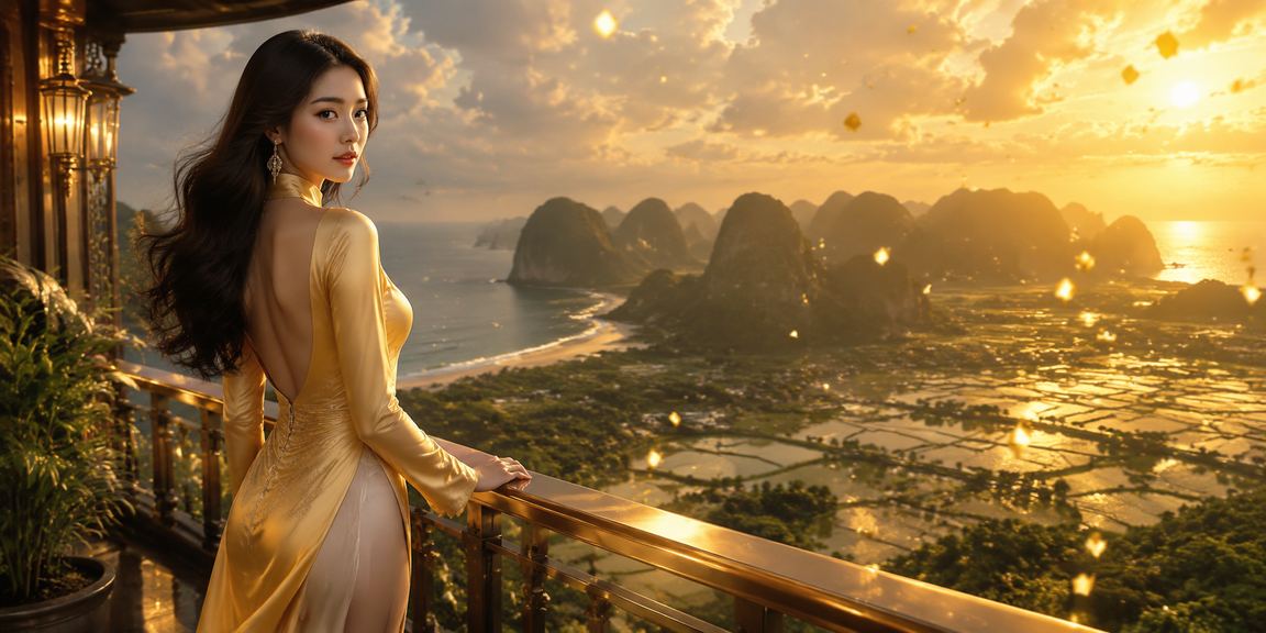 Trò chơi Slot tại Ninh Bình với không khí áo dài truyền thống