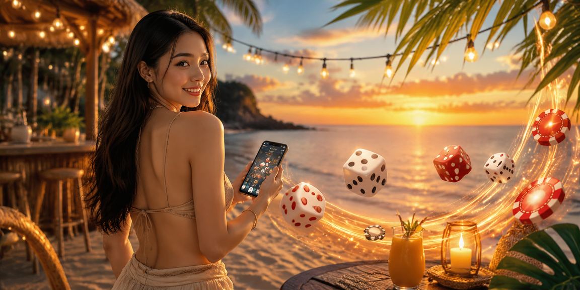 Người chơi tại Ninh Bình phân tích kèo tài xỉu với xúc xắc trên bàn